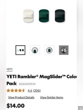 Yeti Rambler MagSlider trio Color Pack